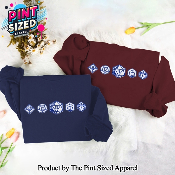Dungeons and Dragons Master Dice Embroidered Sweatshirt