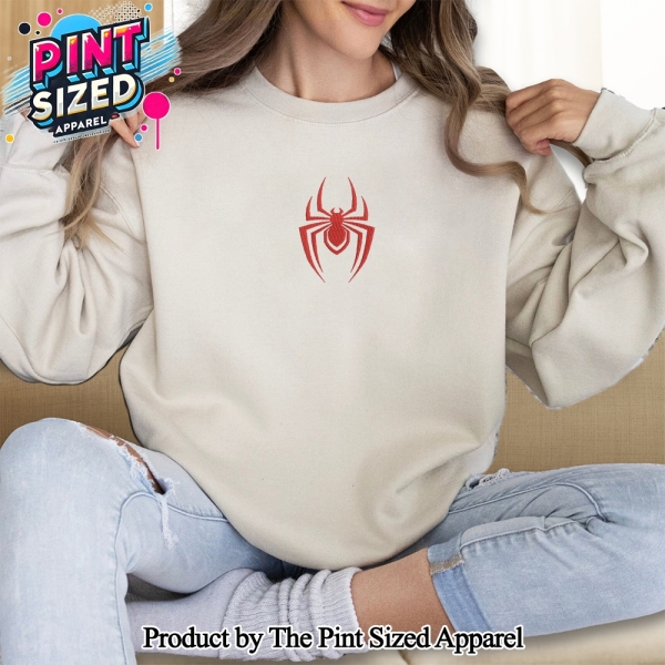 Marvel Spiderman Movie Embroidered Sweatshirt