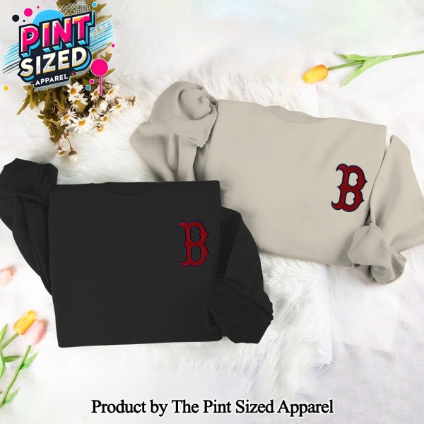 MLB Boston Red Sox Embroidered Sweatshirt