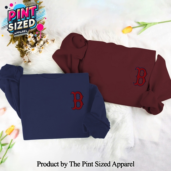 MLB Boston Red Sox Embroidered Sweatshirt