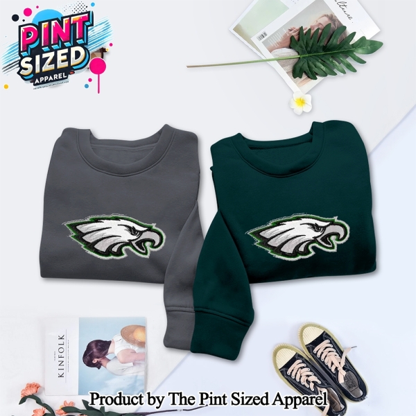 National Football League Philadelphia Eagles Team Gift Ideas Embroidered Sweatshirt