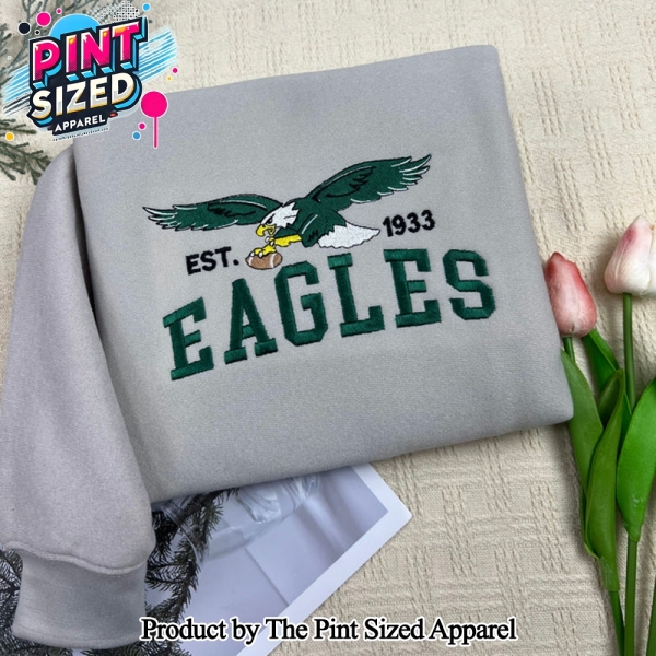 Philadelphia Eagles For Fans Embroidered Sweatshirt