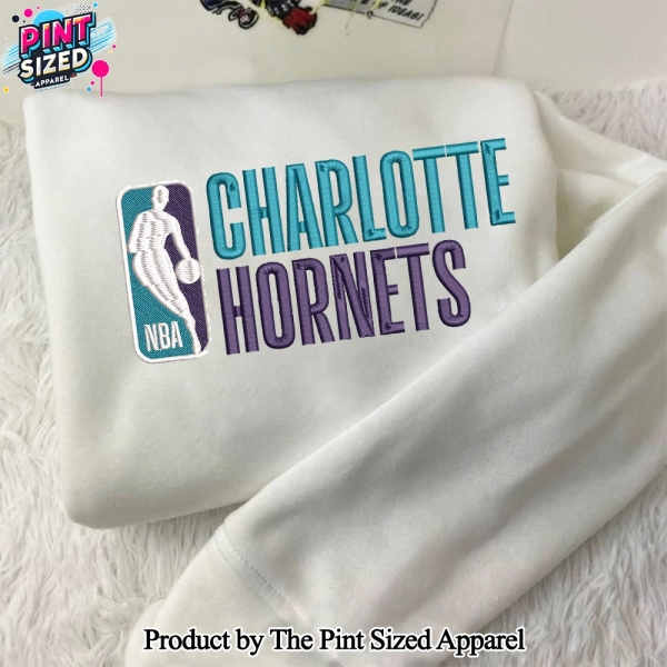 Charlotte Hornets All-Star Game 2025 Embroidered Sweatshirt