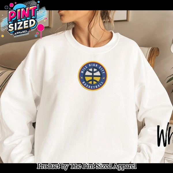 Denver Nuggets For Sport Fans Embroidered Sweatshirt