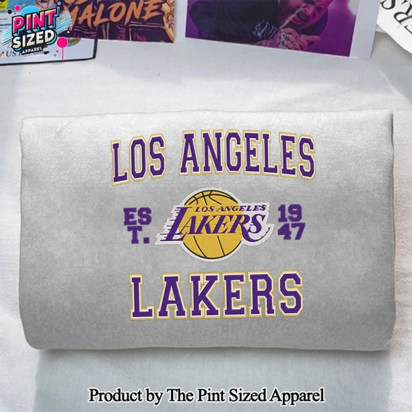 Los Angeles Lakers Classic Embroidered Shirt