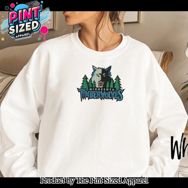 Minnesota Timberwolves Unisex For NBA’s Fans Embroidered Shirt