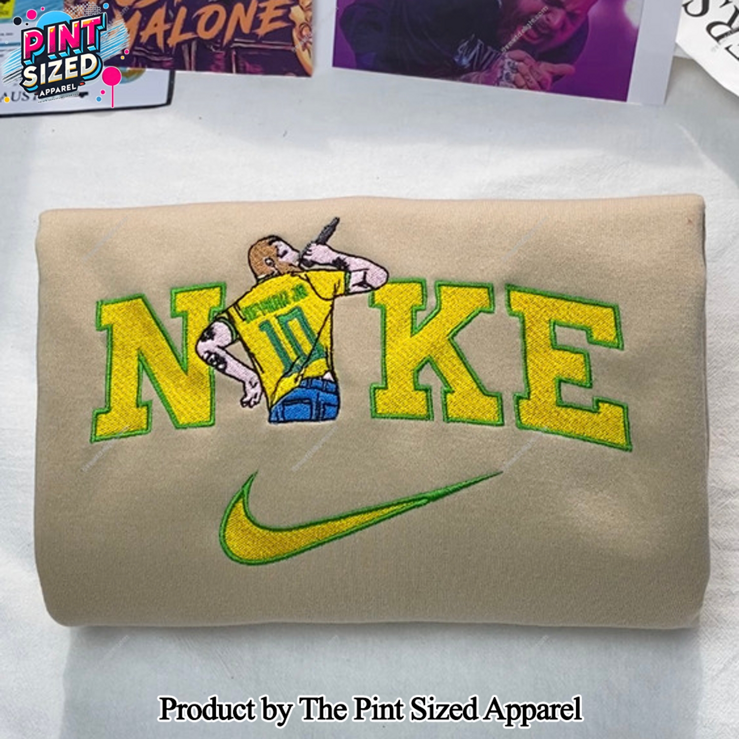 Post Malone Presents The BIG ASS Stadium Tour 2025 Post Malone Concert Classic Embroidered Sweatshirt Post Malone Presents The BIG ASS Stadium Tour 2025 Post Malone Concert Classic Embroidered Sweatshirt