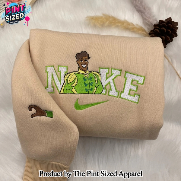 The Princess and the Frog Tiana and Naveen Gift Ideas Embroidered Sweatshirt