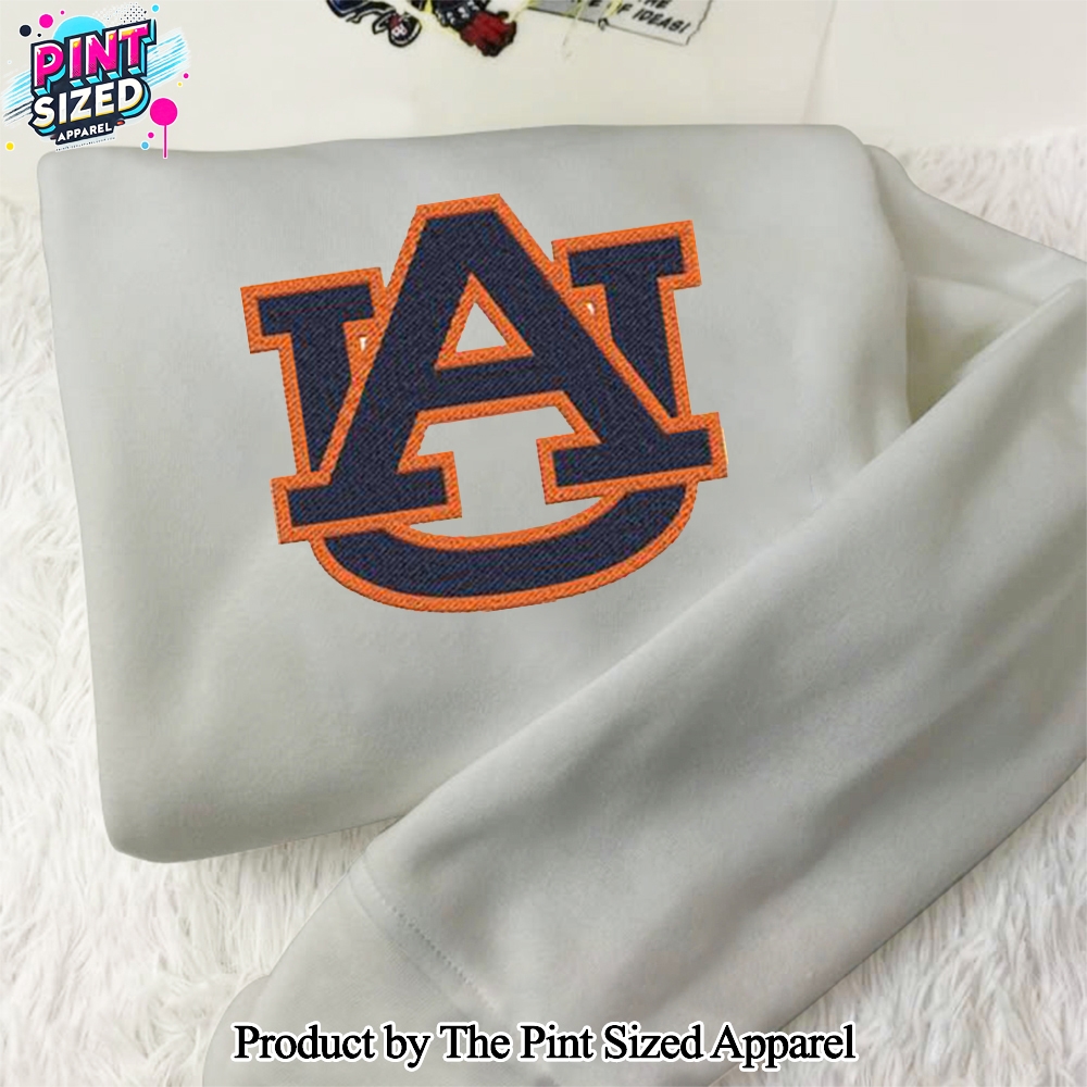 Auburn Tigers Men's March Madness 2025 Embroidered Crewneck Sweatshirt Auburn Tigers Men's March Madness 2025 Embroidered Crewneck Sweatshirt