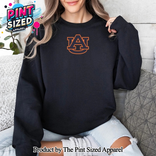 Auburn Tigers Men’s March Madness 2025 Embroidered Crewneck Sweatshirt