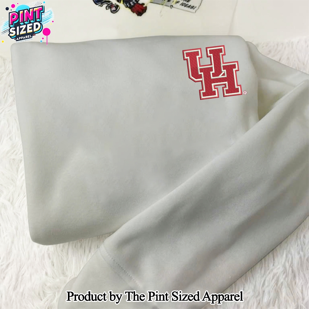 Houston Cougars Men's March Madness 2025 Embroidered Sweatshirt Houston Cougars Men's March Madness 2025 Embroidered Sweatshirt