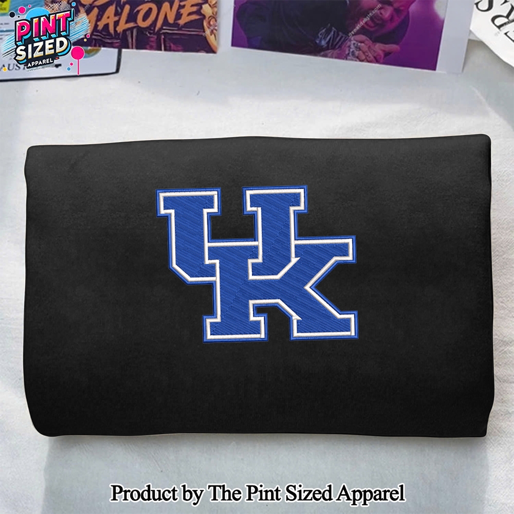 Kentucky Wildcats Men's March Madness 2025 Embroidered Crewneck Sweatshirt Kentucky Wildcats Men's March Madness 2025 Embroidered Crewneck Sweatshirt