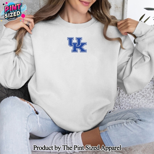 Kentucky Wildcats Men’s March Madness 2025 Embroidered Crewneck Sweatshirt