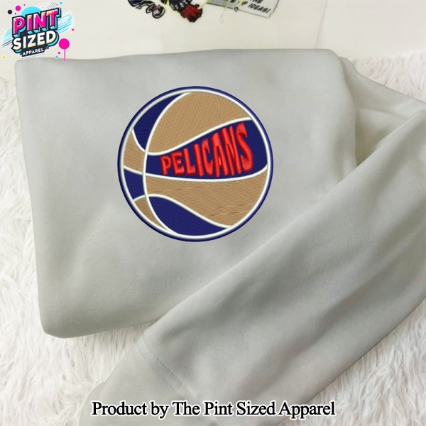 New Orleans Pelicans National Basketball Association Classic Embroidered Sweatshirt