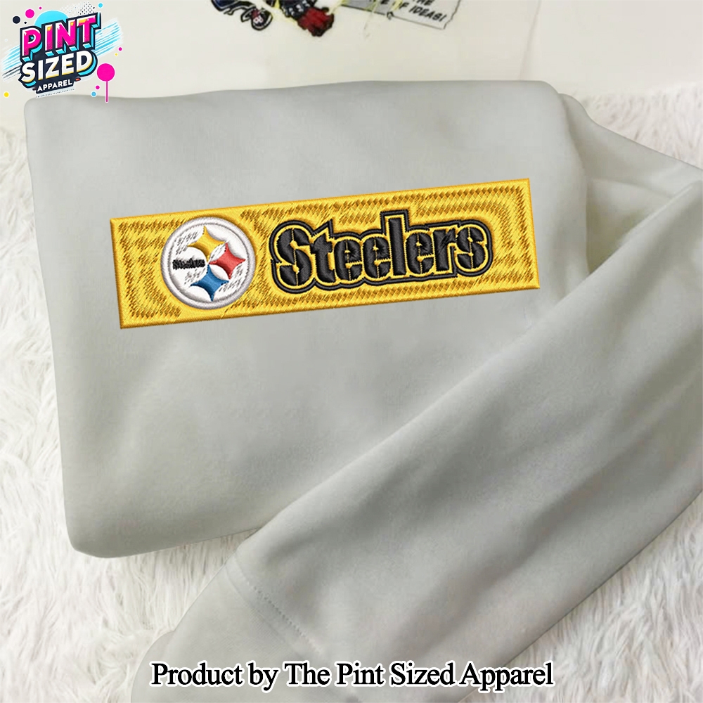 Pittsburgh Steelers Casual Embroidered Sweatshirt Pittsburgh Steelers Casual Embroidered Sweatshirt