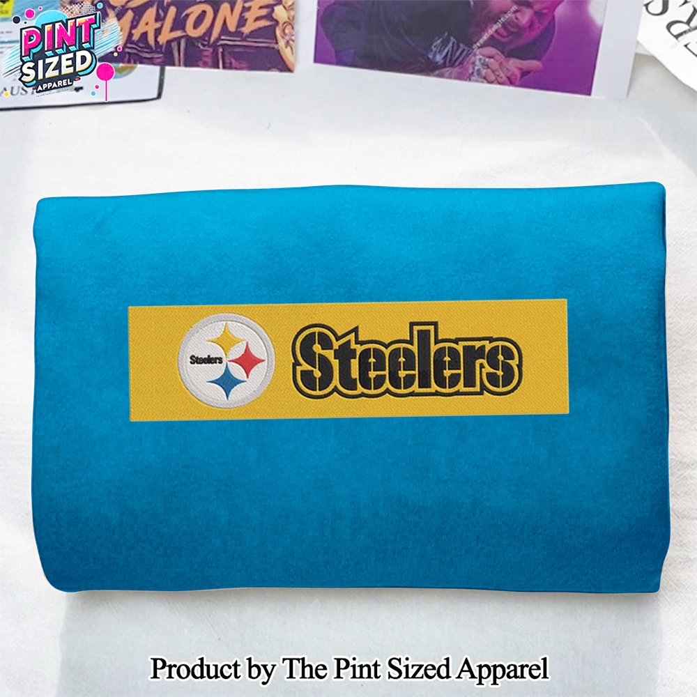 Pittsburgh Steelers NFL Team New Version Unique Embroidered Sweatshirt Pittsburgh Steelers NFL Team New Version Unique Embroidered Sweatshirt